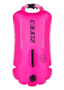Zone3 Recycled 28L Safety Buoy / Dry Bag - Hi-Viz Pink