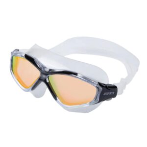 Zone3 Vision Max Mirror Swim Mask - Clear / Black-0