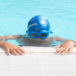 Zoggs Phantom Junior Mask – Blue / White / Blue