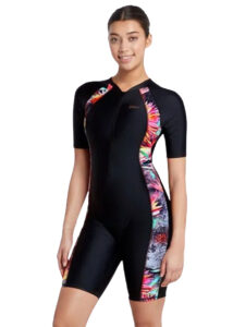 Zoggs Savannah Side Print Kneesuit