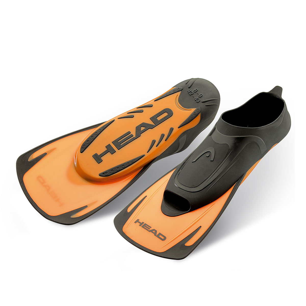 Zoggs Swim Fin Energy - Black / Orange - Image 3