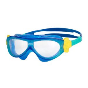 Zoggs Phantom Kids Mask - Blue/Turquoise/Clear
