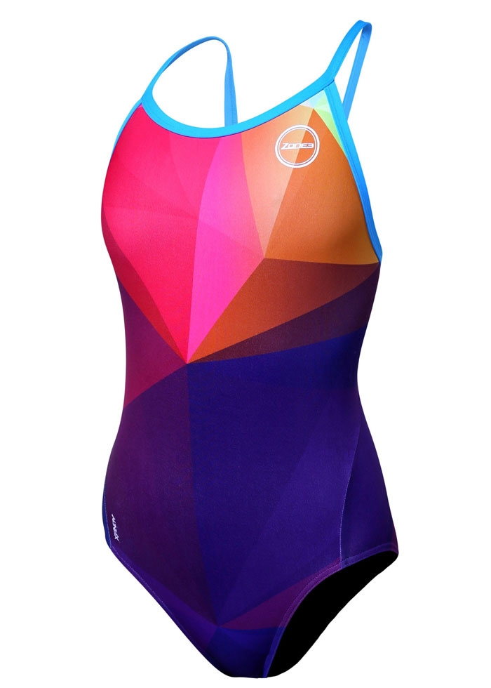 Zone3 Womens Prism Bound Back Swimsuit - Image 8