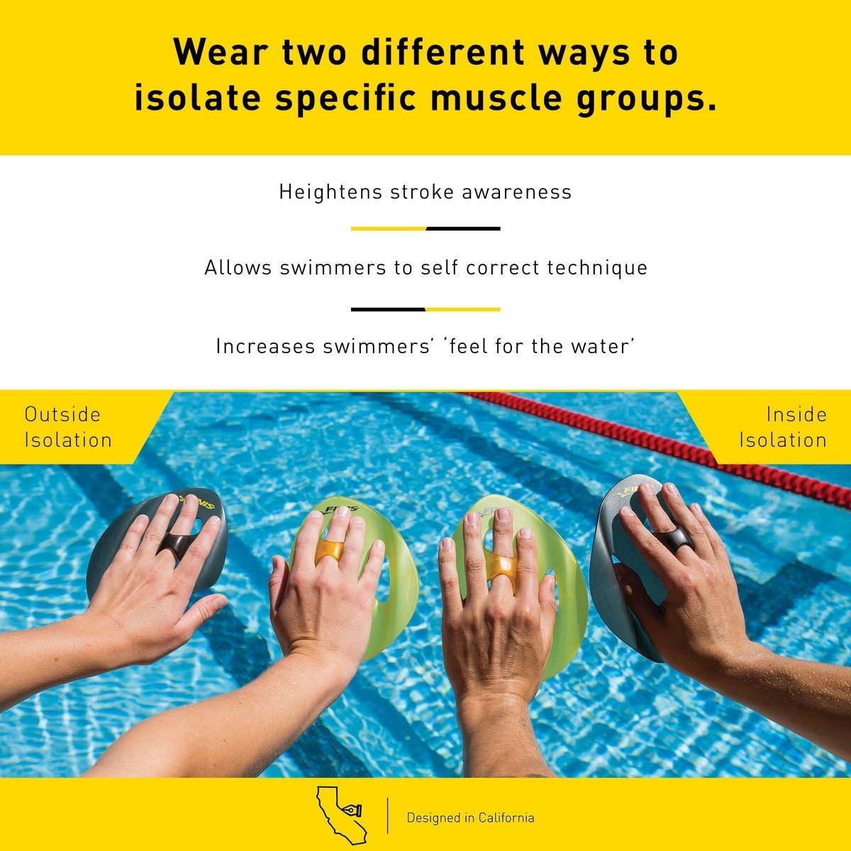 FINIS Iso Paddles - Image 21