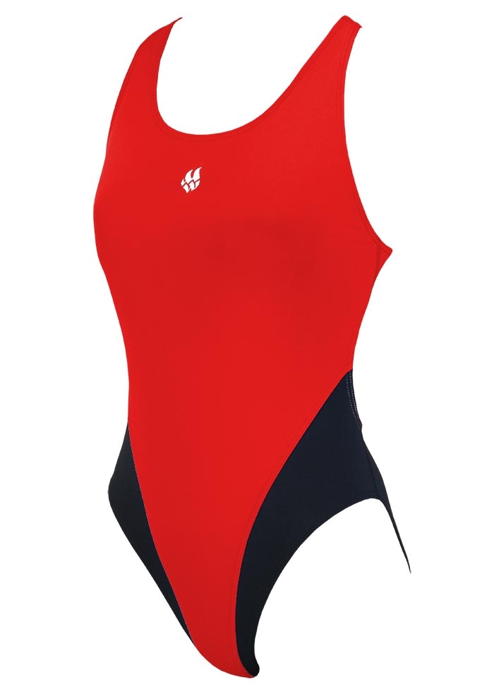Mad Wave Girls Reaction Swimsuit - Red - Image 11