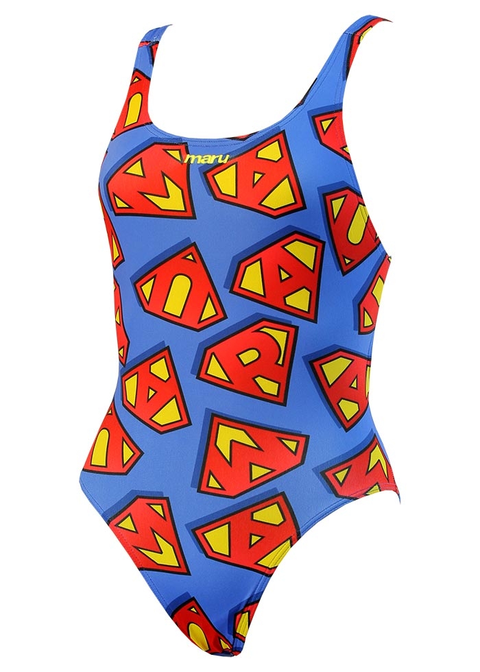 Maru Captain Girls Swimsuit - Image 2