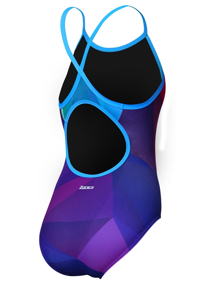 Zone3 Womens Prism Bound Back Swimsuit - Image 11