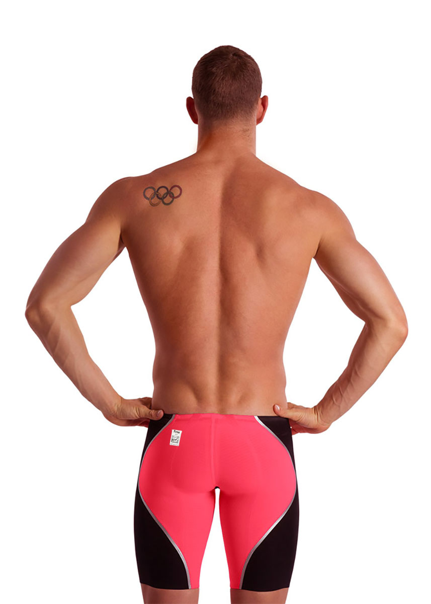 Speedo Fastskin LZR Pure Intent Jammer - Phoenix Red - Image 7