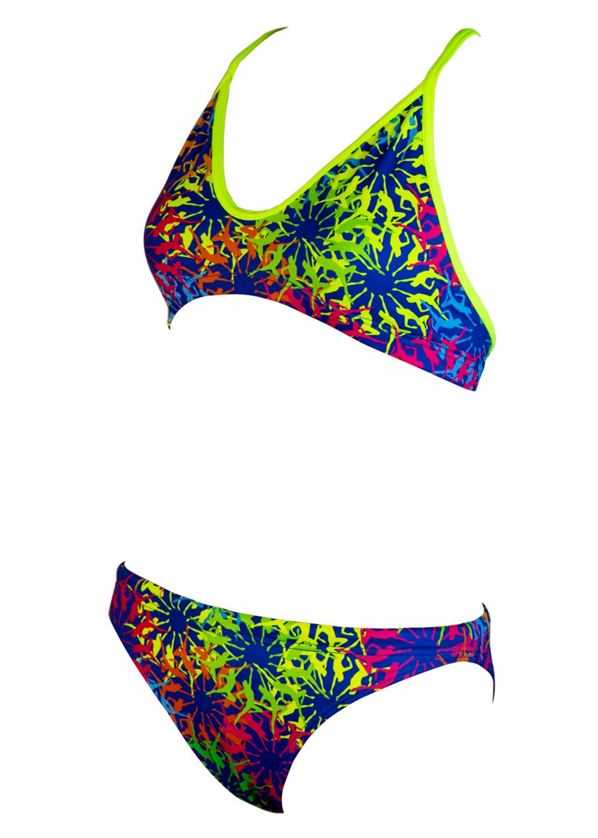 Turbo Women's Rueda Swim Bikini Set - Blue - Image 7