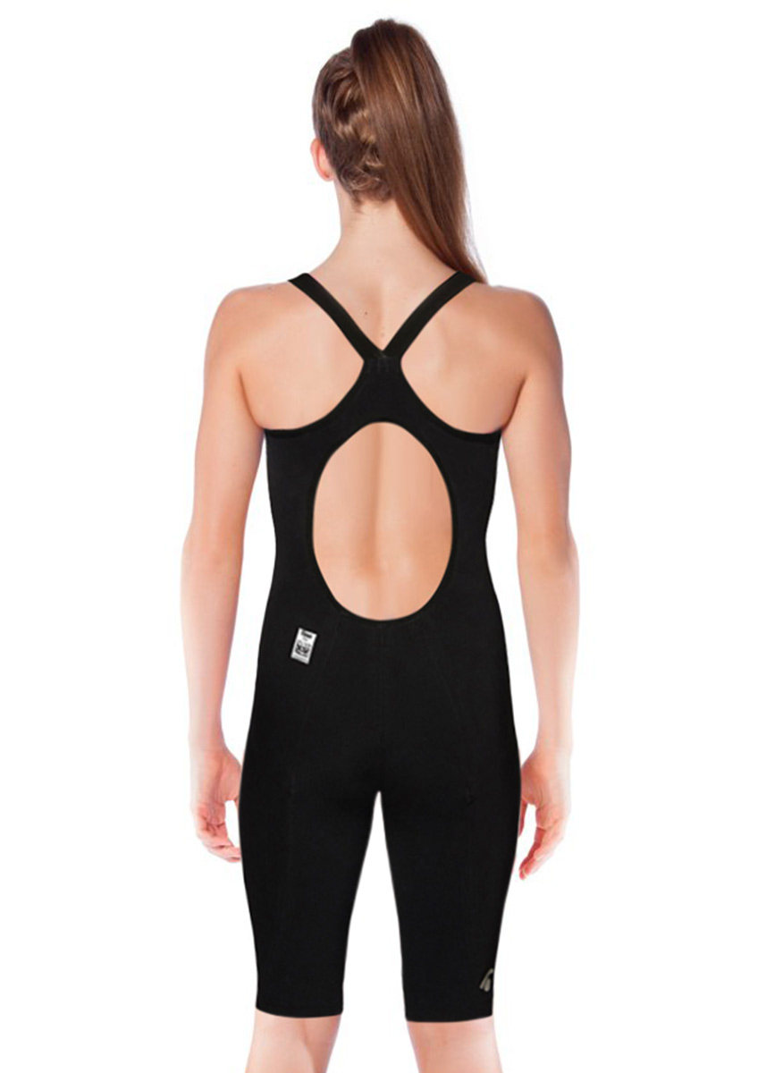 Jaked JK-ONE Womens Open Back Kneesuit - Black - Image 8
