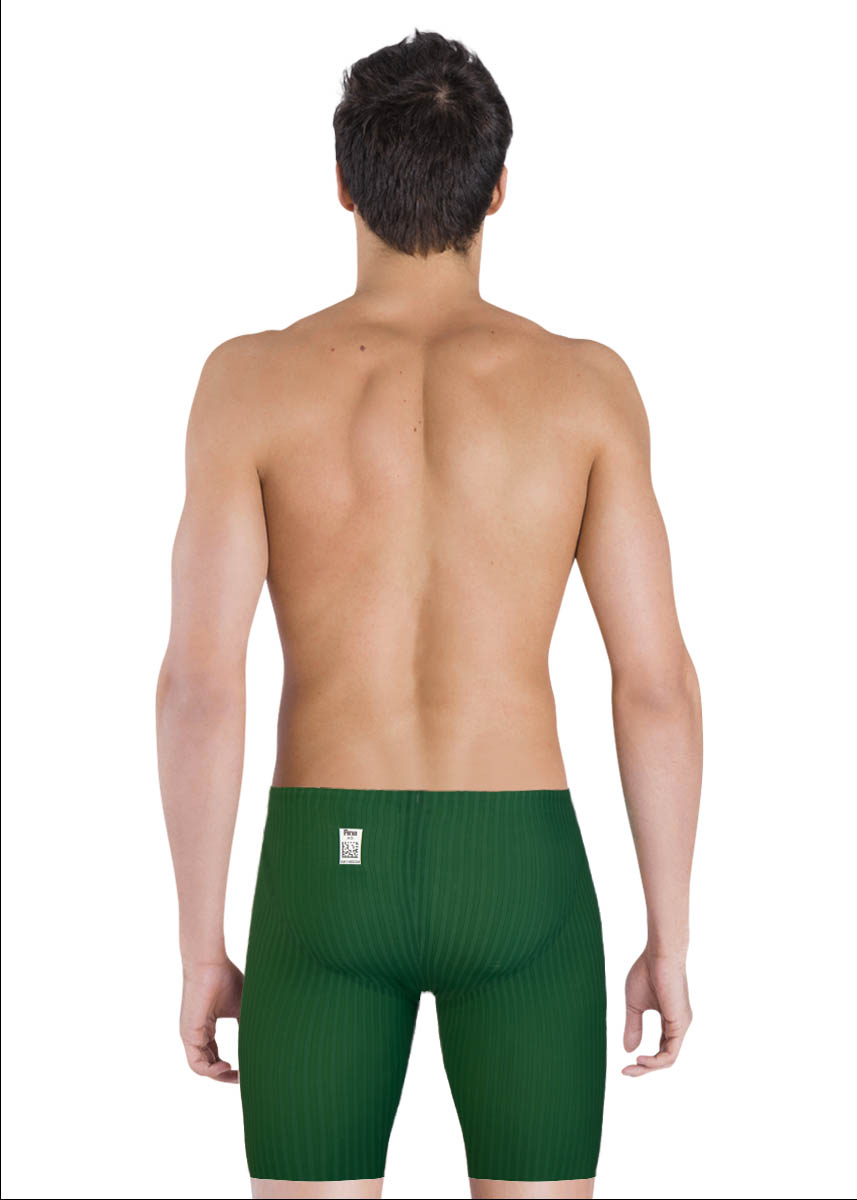 Akron Men's Blue Sea Jammer - Green - Image 7