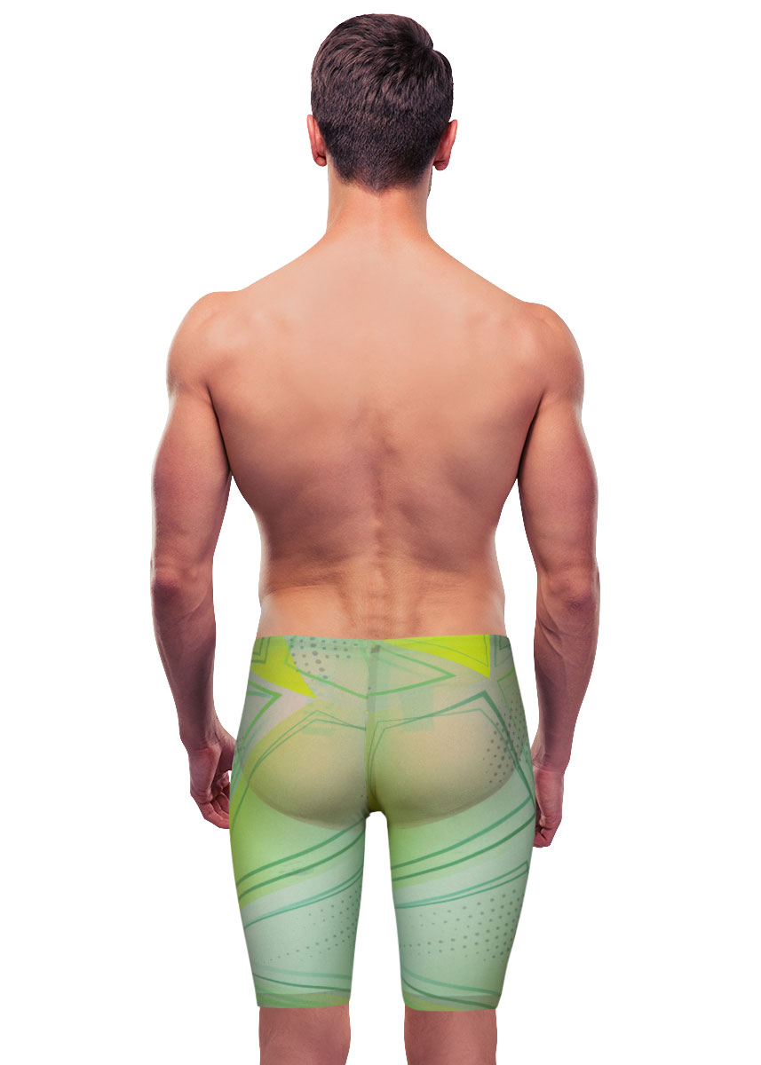 Arena Limited Edition Powerskin R-Evo One Jammer - Green Glass - Image 8