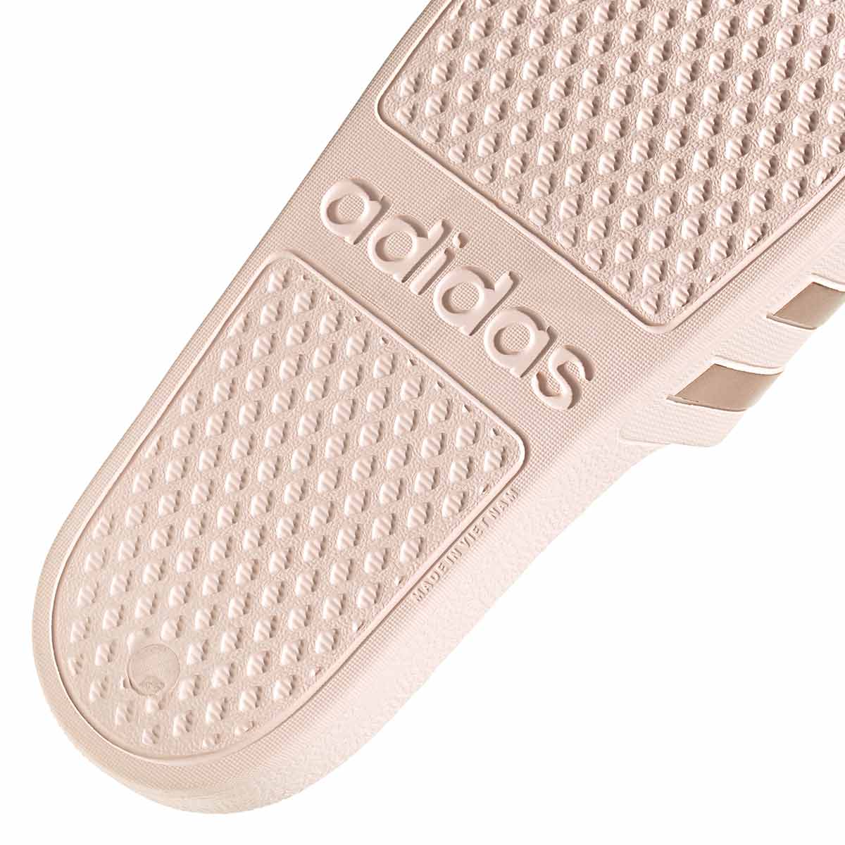 Adidas Adilette Aqua Slides - Rose Gold - Image 2