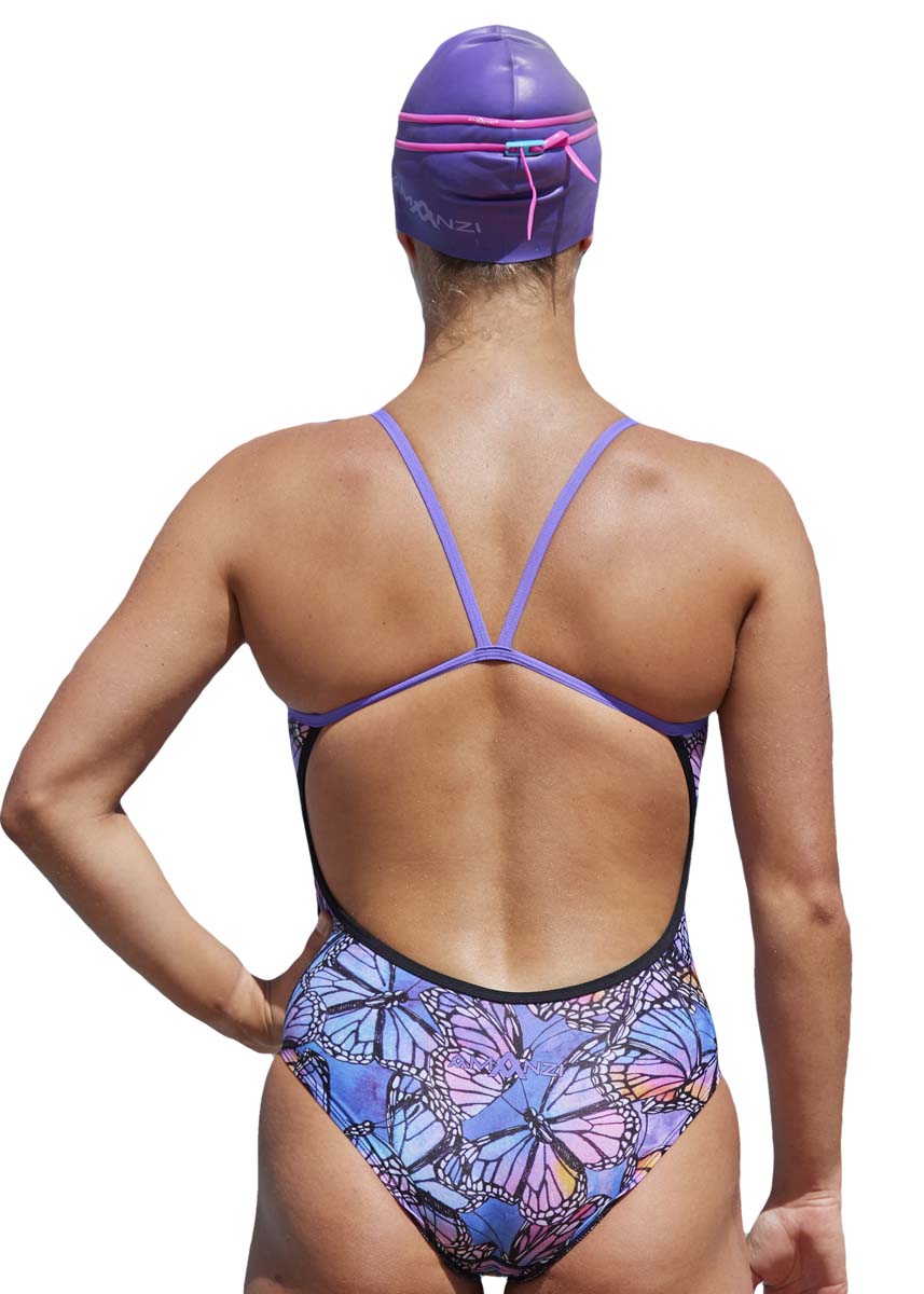 Amanzi Girl's Flutter Pro Back Swimsuit - Image 5