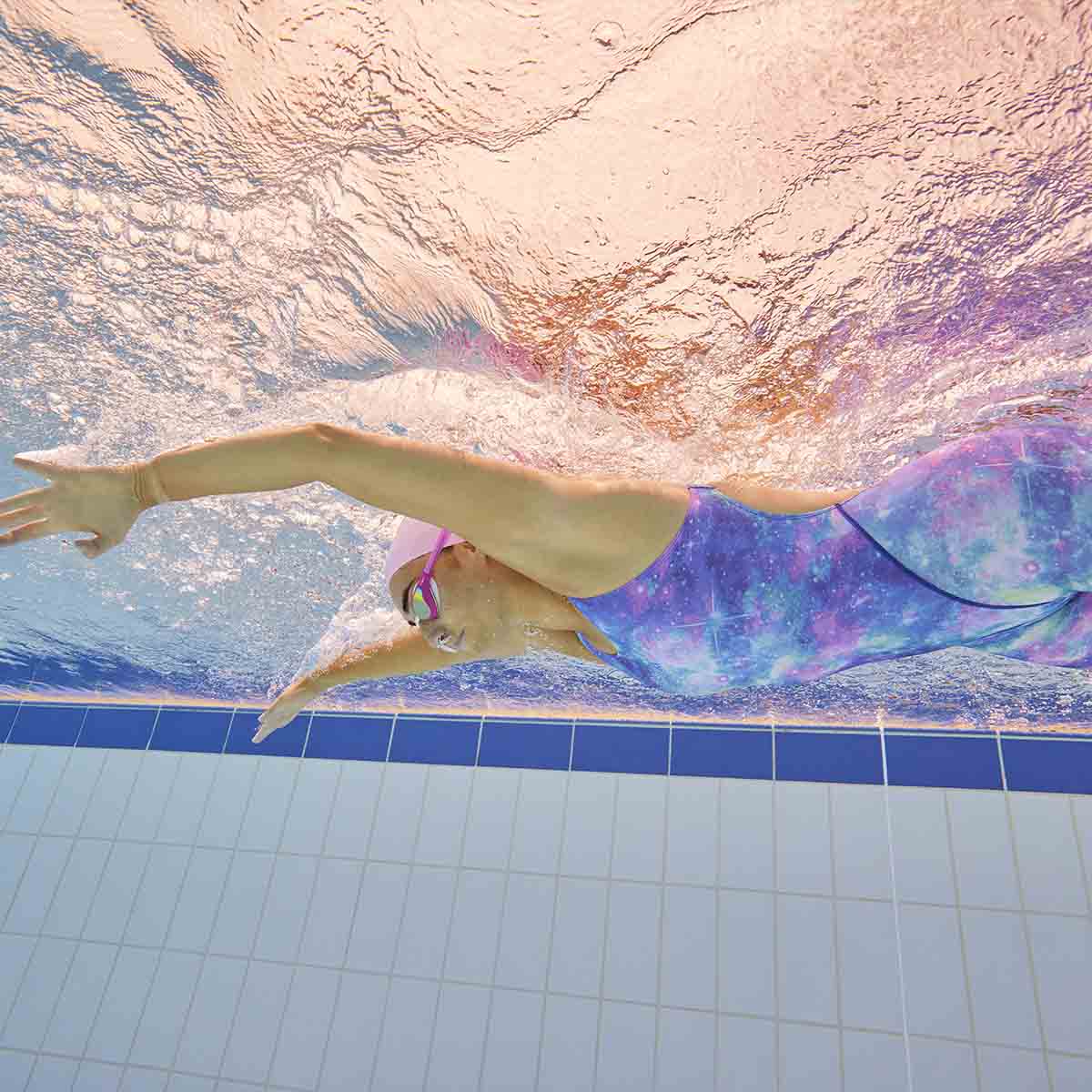 Amanzi Girl's Astra Kneelength Swimsuit - Image 4