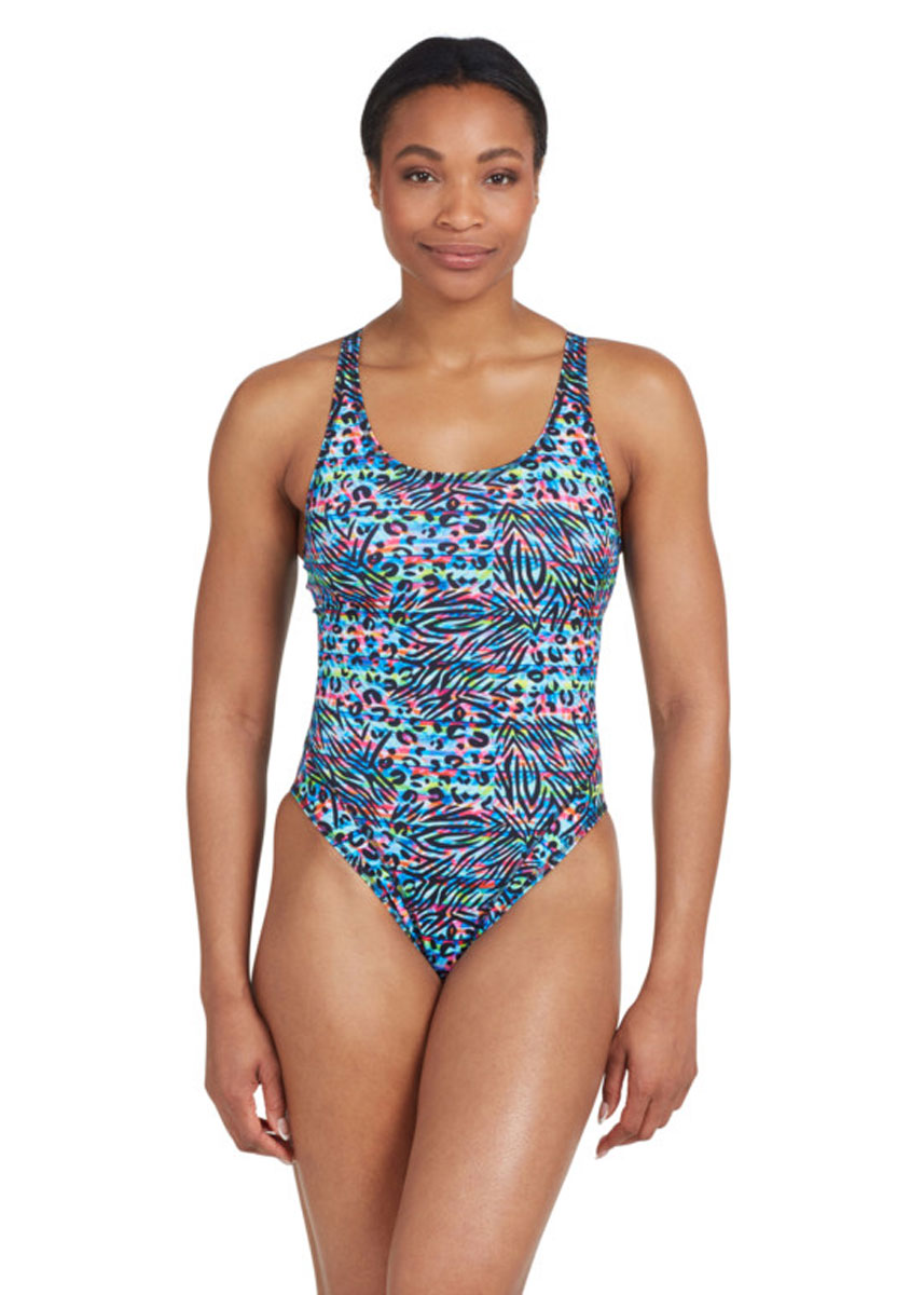 Zoggs Master back Swimsuit - Namibia Print - Image 4