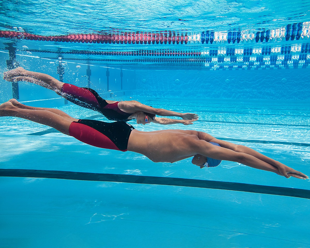 Mad Wave MW Revolution Jammers - Red - Image 4