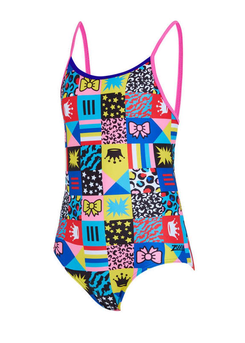 Zoggs Kids Starback Swimsuit - Crazy - Image 3