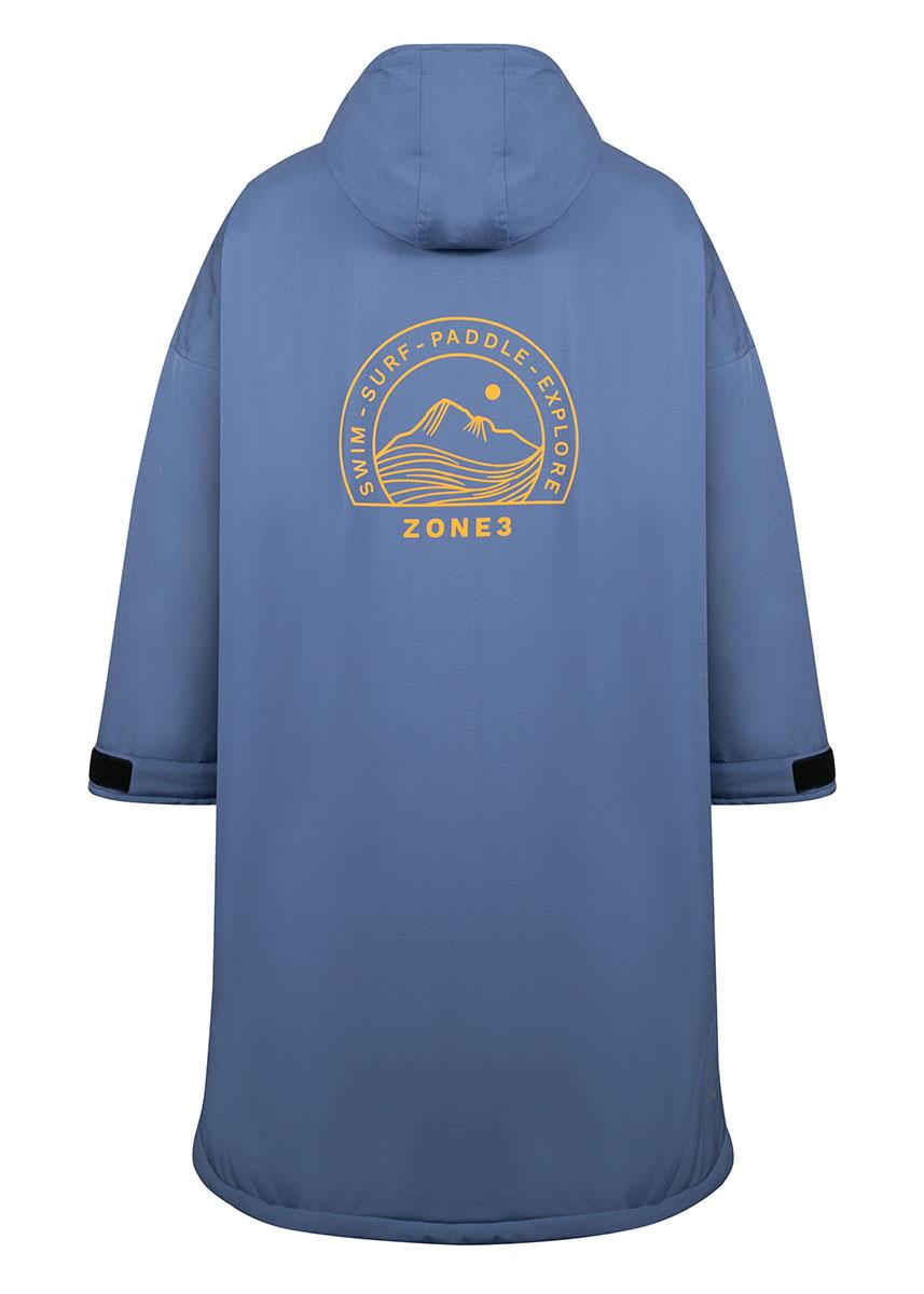 Zone3 Thermo-Tech Changing Robe - Blue / Grey / Orange-634475