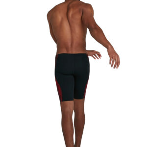 Speedo Mens Pro Endurance+ Jammer – Black / Dragonfire Orange