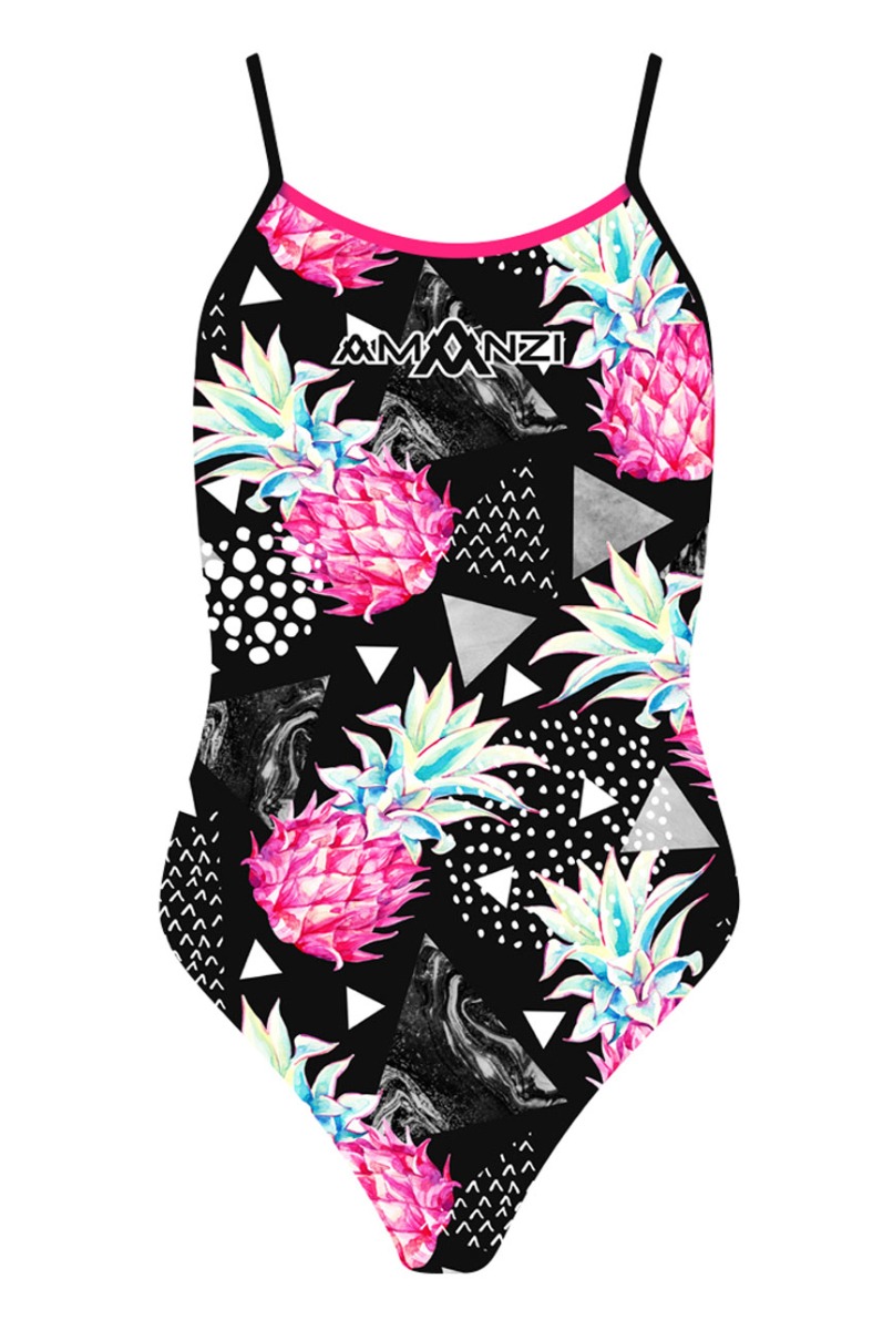 AMANZI Girl's Havana Pro Back Swimsuit - Image 2