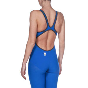 Arena Powerskin Carbon Air² Openback Kneeskin – Blue / Grey / Yellow