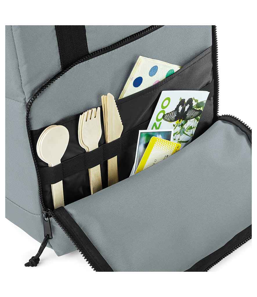 BagBase Recycled Cooler Backpack - Mustard - Image 3