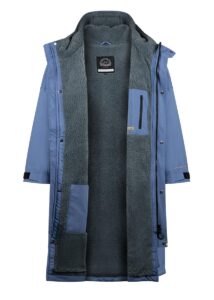 Zone3 Thermo-Tech Changing Robe - Blue / Grey / Orange