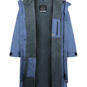 Zone3 Thermo-Tech Changing Robe - Blue / Grey / Orange-0