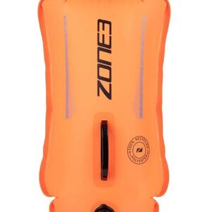 Zone3 Recycled 28L Safety Buoy / Dry Bag - Hi-Viz Orange-0