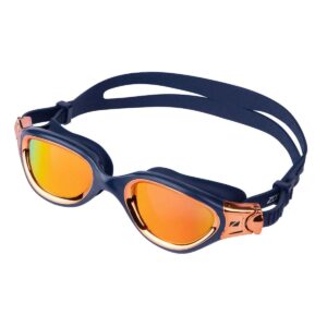 Zone3 Venator-X Polarised Swim Goggles - Navy / Copper-0