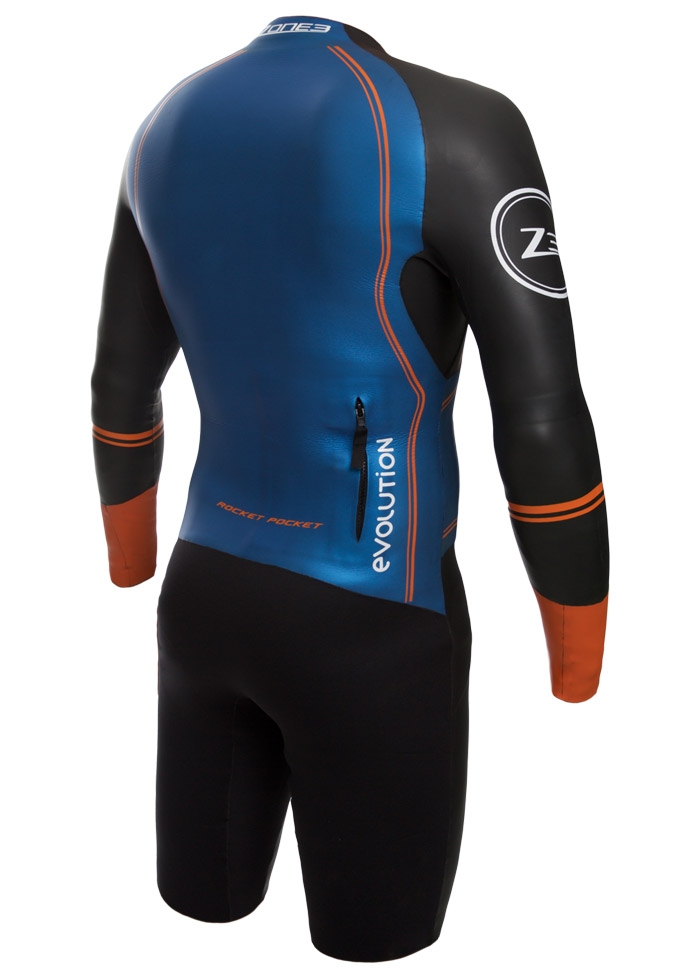 Zone3 Men's Swim-Run Evolution Wetsuit with 8mm Calf Sleeves - Image 18