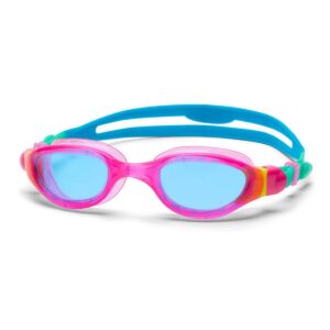 Zoggs Phantom 2.0 Junior Goggles - Pink/Turquoise/Tinted Blue