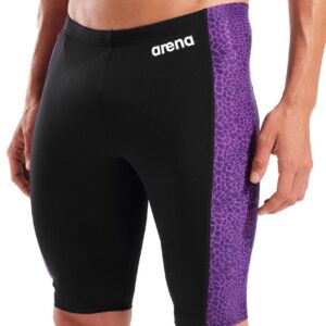 Arena Snakeskin Jammer - Black / Purple-0