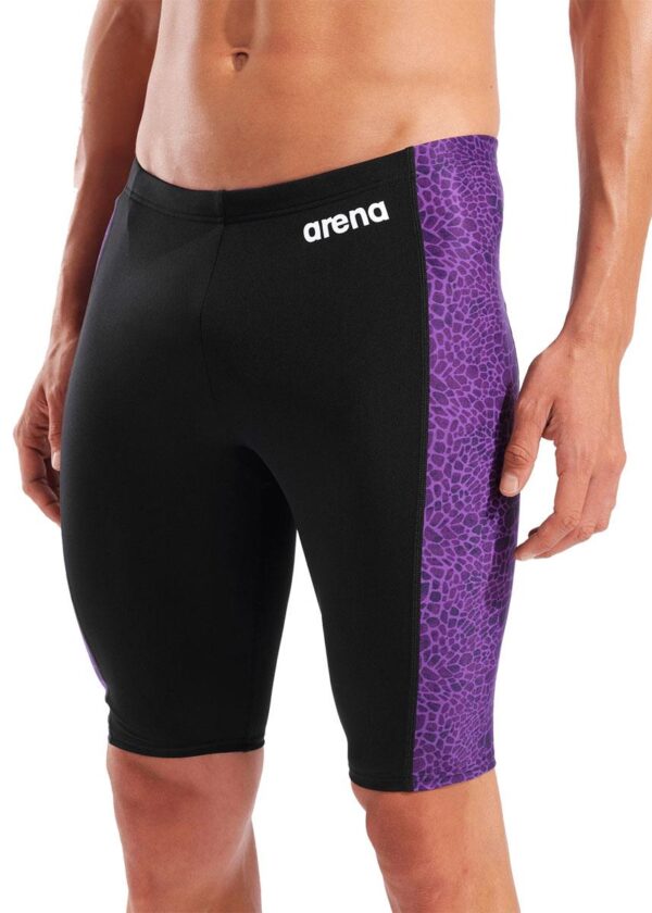 Arena Snakeskin Jammer - Black / Purple-0