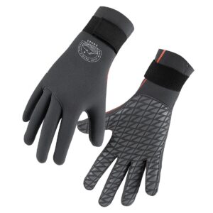 Zone3 Active-Flex Swim Glove - Grey / Orange