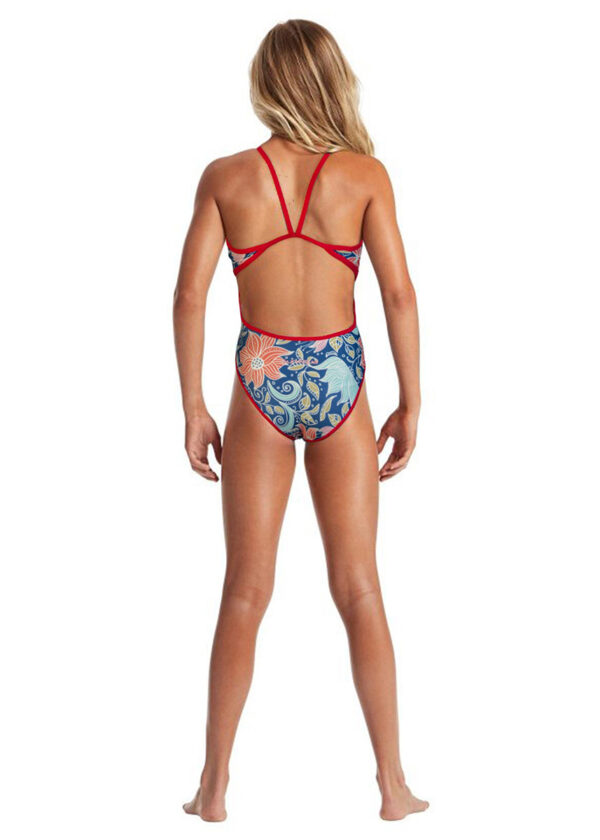 Funaqua Girls Floral Swimsuit