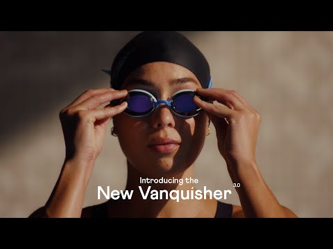 Speedo Vanquisher 3.0 Mirrored Goggles - Black / Smoke / Silver - Image 2