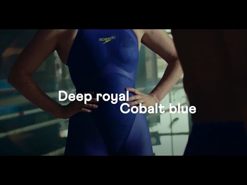 Speedo Fastskin LZR Pure Valor 2.0 Openback Kneeskin - Molten Blur / Cobalt Pop - Image 2