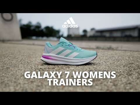 Adidas Galaxy 7 Womens Trainers - Aqua / Metallic / Purple - Image 2