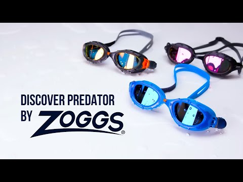 Zoggs Predator- White/Red/Tint - Image 4