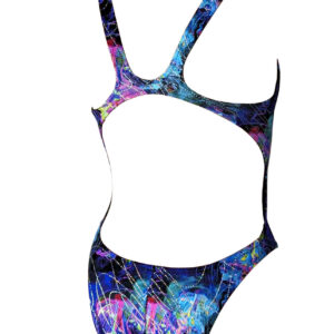 Aquarapid Girls Octopus Foiled Swimsuit