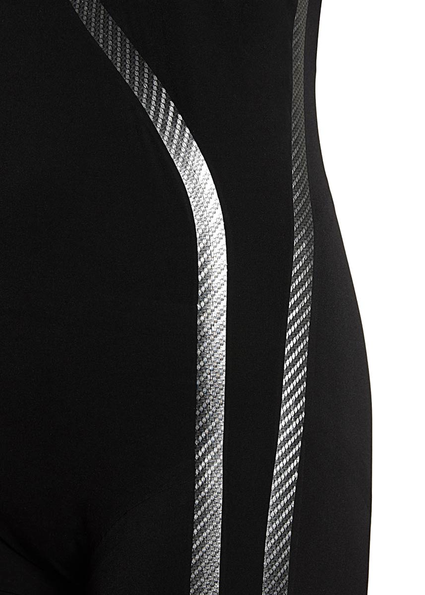 Jaked JK-ONE Womens Open Back Kneesuit - Black - Image 2