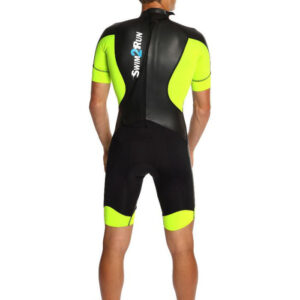 Dare2Tri Mens SwimRun GO Wetsuit – Black / Yellow