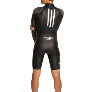Dare2Tri Mens SwimRun FAST Wetsuit – Black / Silver