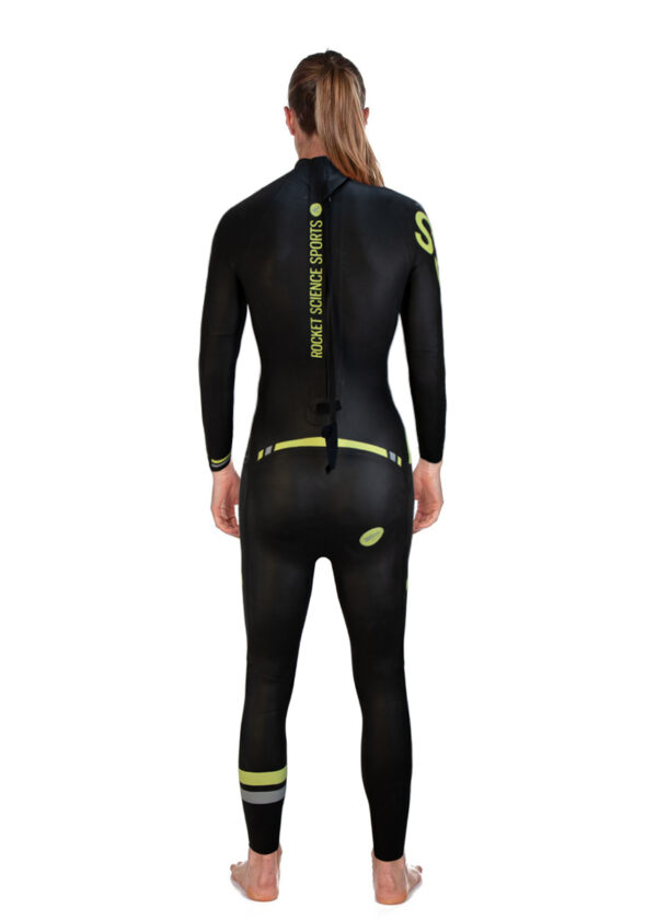 Rocket Science Sports Women’s Basics Wetsuit- Black / Yellow