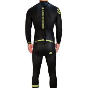 Rocket Science Sports Men’s Basics Wetsuit- Black / Yellow