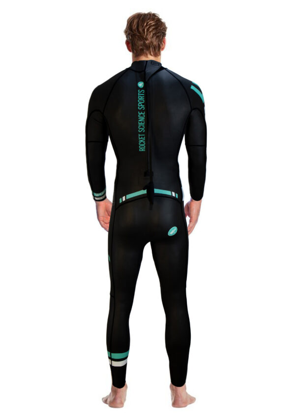 Rocket Science Sports Men’s One B-Grade Wetsuit- Black / Blue