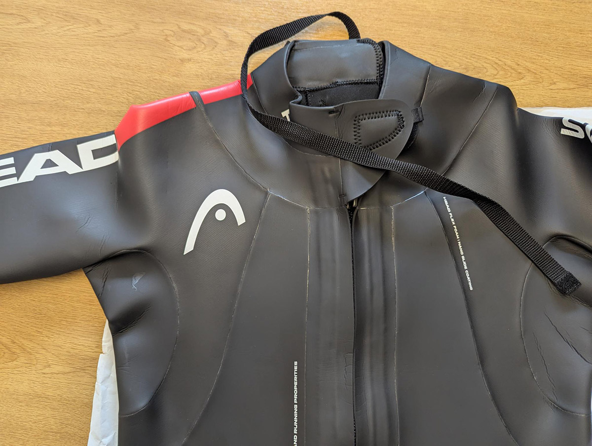 Head Base Mens Shorty B-Grade Wetsuit - Black / Red - Image 3