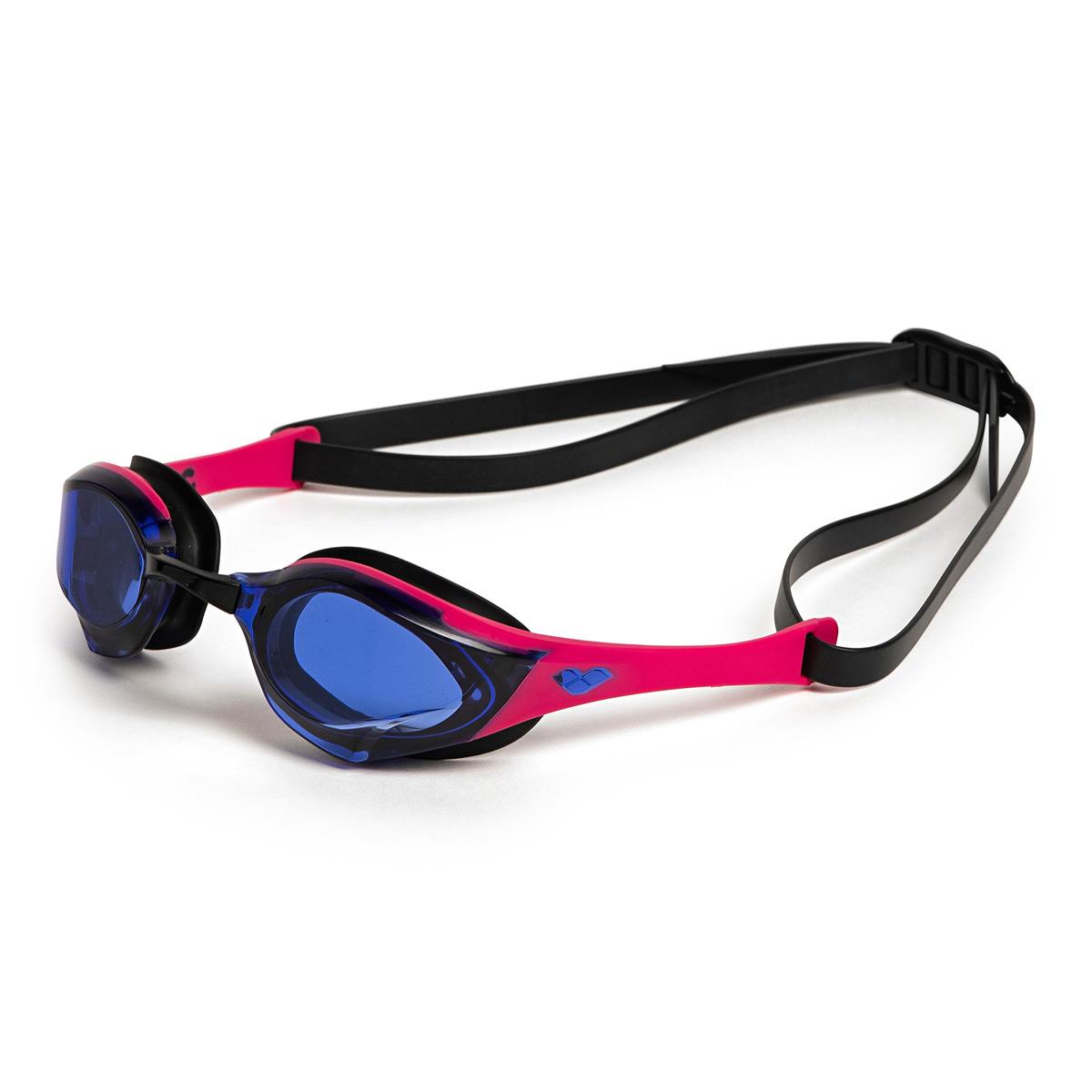 Arena Cobra Edge Swipe Swim Goggles - Blue Violet / Pink / Black - Image 4